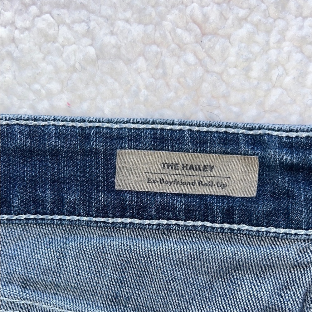 AG Adriano Goldschmied Denim Blue Jean Shorts - Picture 8 of 12